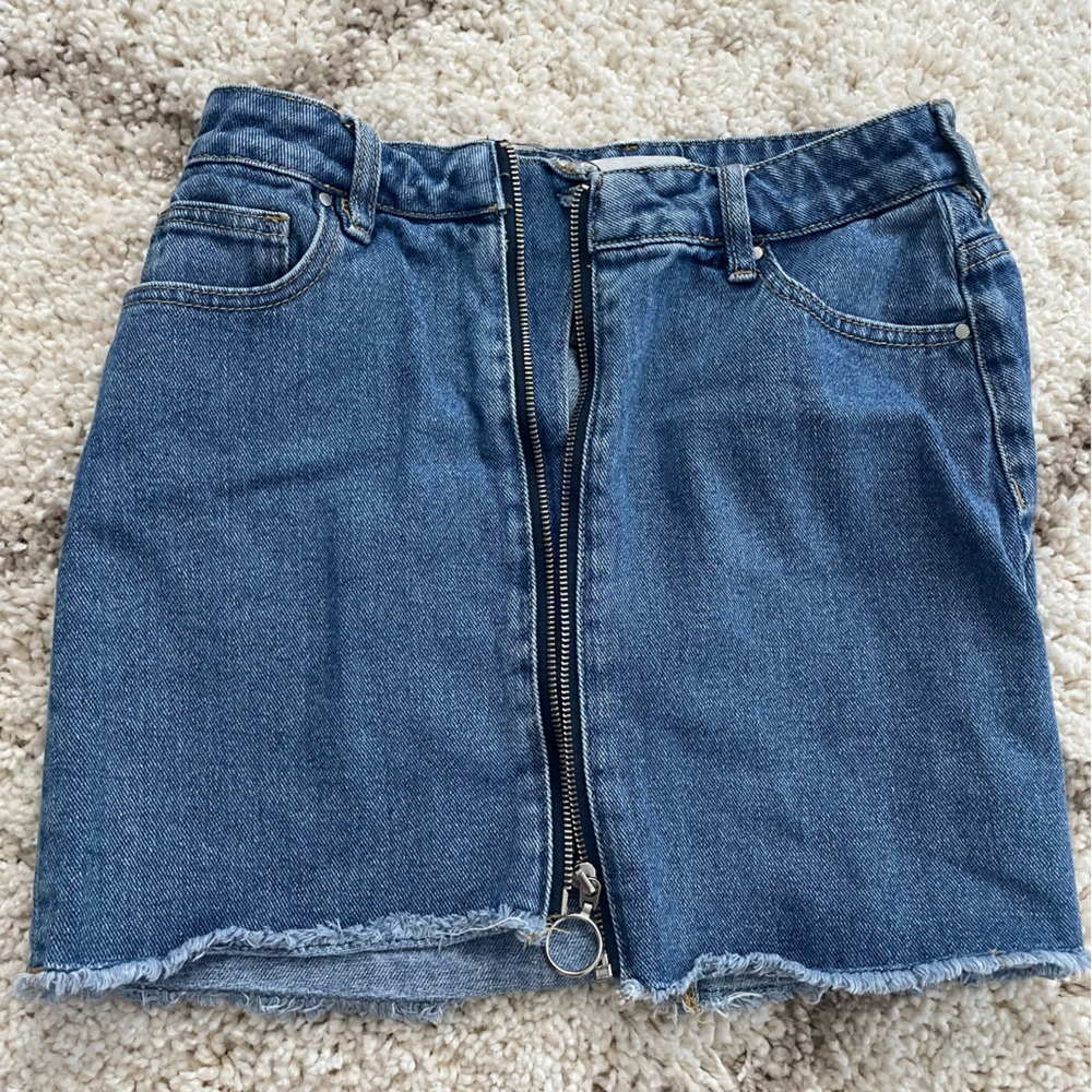 Pacsun Jean Skirt